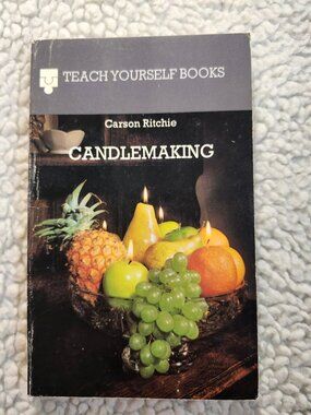 Candlemaking Carson Ritchie Teach Yourself Books 1976 Paperback Craft Guide